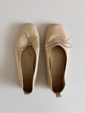 Augusta Butter Yellow Buttery Soft Flats